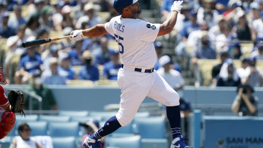 Pujols dispara jonrón y Dodgers vencen 8-2 a Angelinos Pujols dispara jonrón y Dodgers vencen 8-2 a Angelinos