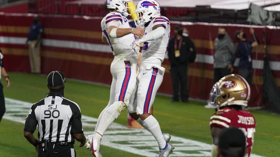 En 3ra campaña, Allen luce imparable con ataque de Bills