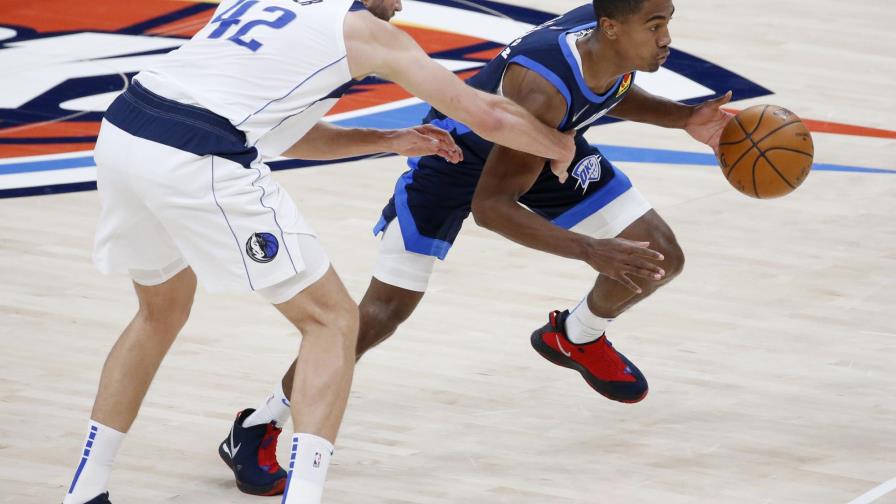 Thunder vence a Mavs 116-108, Doncic y Porzingis descansan