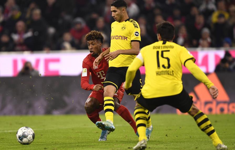 Bayern golea 4-0 al Dortmund, Leipzig se coloca segundo en Bundesliga