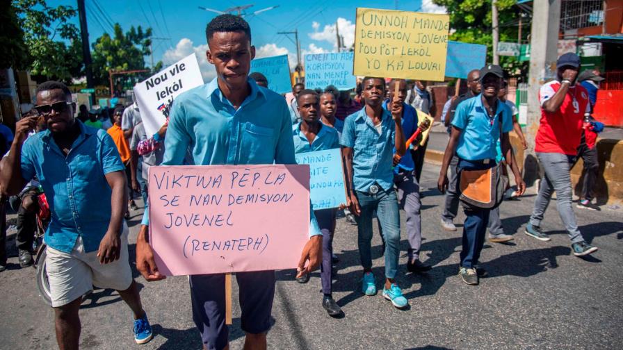 La oposición de Haití anuncia siete días de intensas protestas La oposición de Haití anuncia siete días de intensas protestas