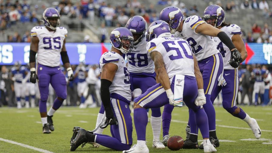 Cousins y Thielen guían a Vikings a triunfo sobre Giants