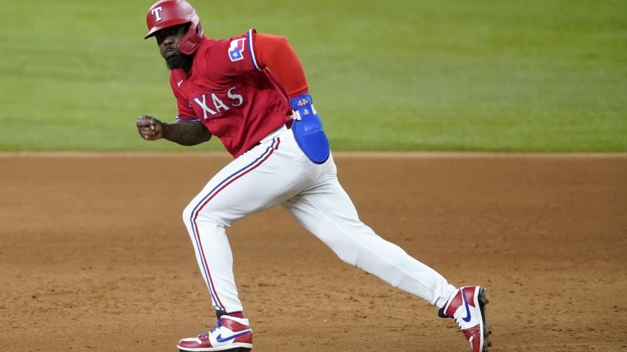 Adolis Garcia produce 2 y Rangers superan 3-2 a Atléticos