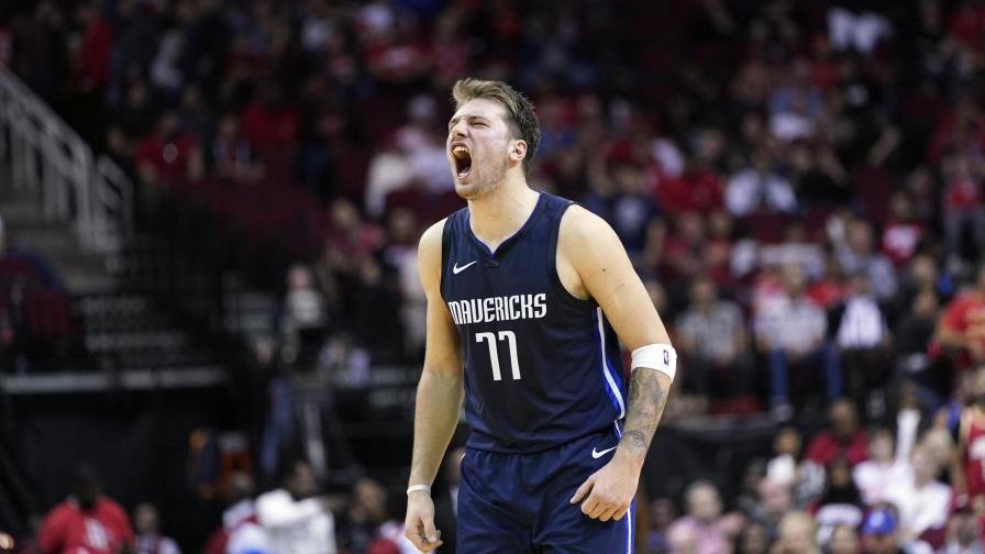 De mano de Doncic y Hardaway Jr., Mavs sorprenden a Rockets De mano de Doncic y Hardaway Jr., Mavs sorprenden a Rockets