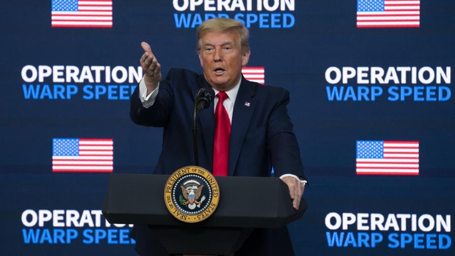 Trump se queja de los comicios y casi no habla del COVID-19 Trump se queja de los comicios y casi no habla del COVID-19
