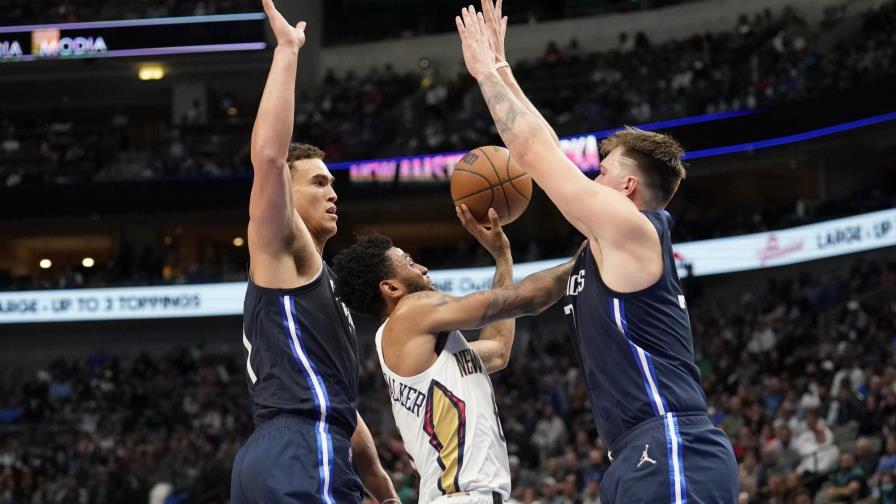 Doncic y los Mavs se imponen 108-92 a los Pelicans Doncic y los Mavs se imponen 108-92 a los Pelicans