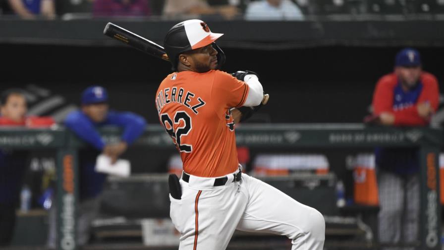 Gutiérrez dispara jonrón; Orioles superan a Rangers
