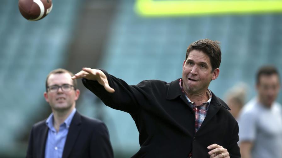 Ed McCaffrey, nuevo entrenador de fútbol americano en la UNC Ed McCaffrey, nuevo entrenador de fútbol americano en la UNC
