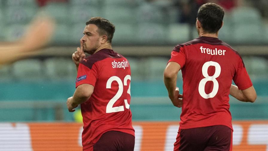 Shaqiri mantiene viva a Suiza, Turquía se despide Shaqiri mantiene viva a Suiza, Turquía se despide