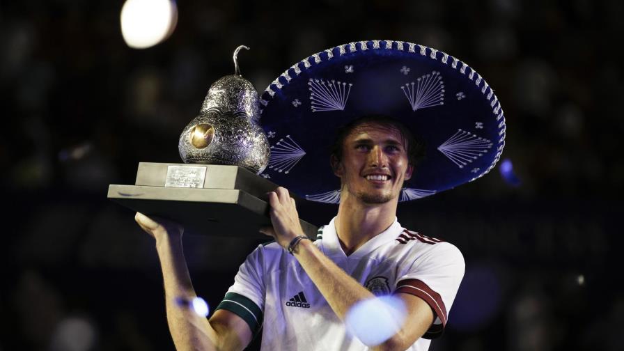 Zverev se corona en el Abierto Mexicano