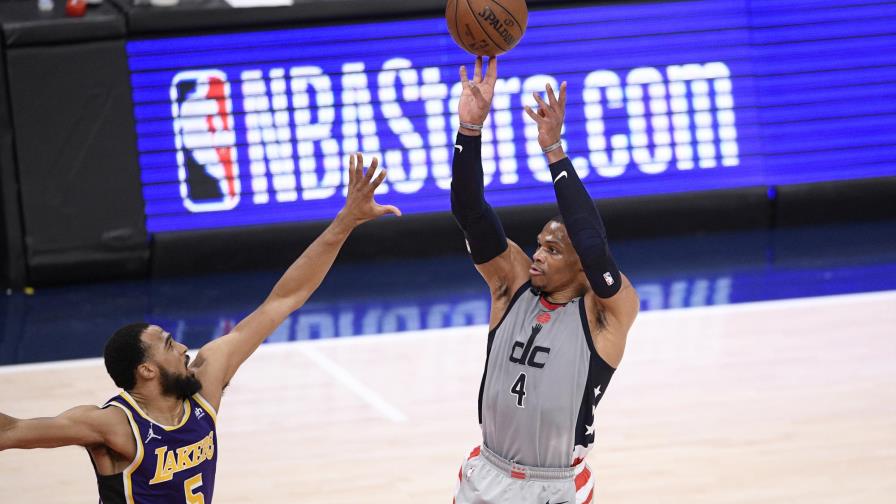 Beal y Westbrook guían a Wizards a triunfo ante Lakers Beal y Westbrook guían a Wizards a triunfo ante Lakers
