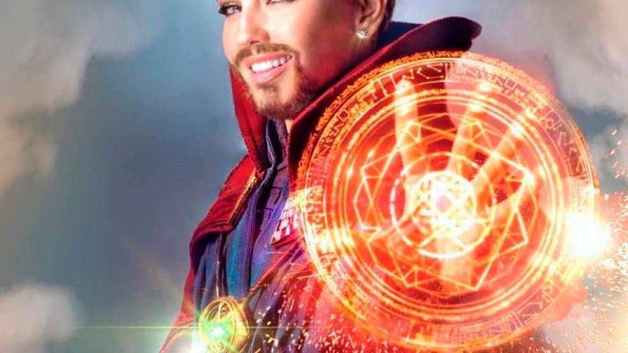 Thalía sorprende a sus fans con un realista disfraz de Doctor Strange Thalía sorprende a sus fans con un realista disfraz de Doctor Strange