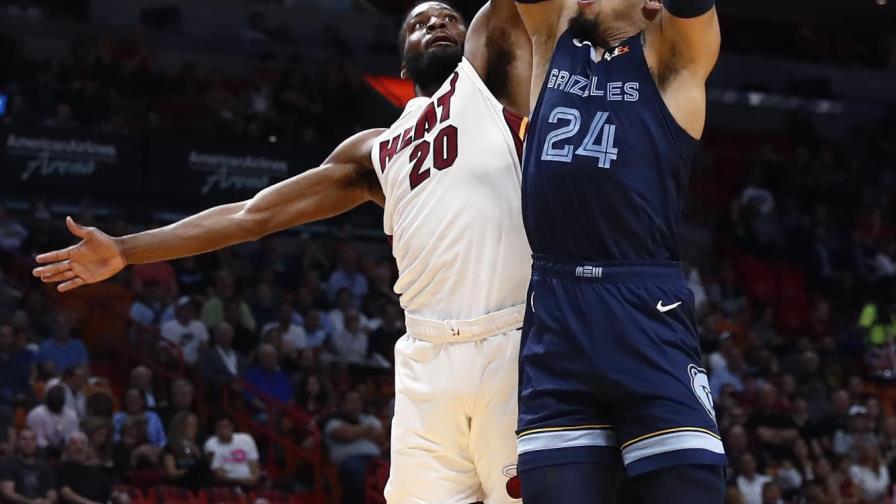Heat vence a Grizzlies con 27 puntos de Winslow