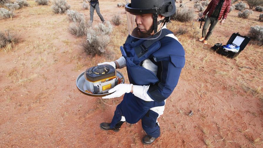 Regresa a Tierra cápsula japonesa con muestras de asteroide Regresa a Tierra cápsula japonesa con muestras de asteroide