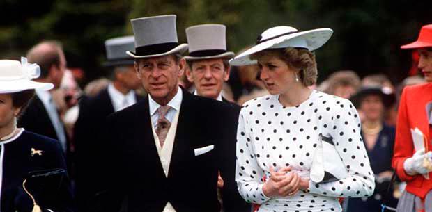 ¿Cómo era la relación del príncipe Felipe y Diana de Gales?