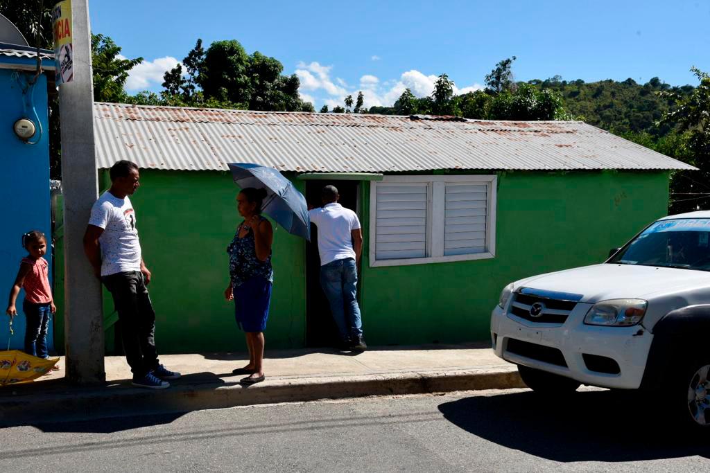 Vivienda donde vivía la mujer y su feminicida.