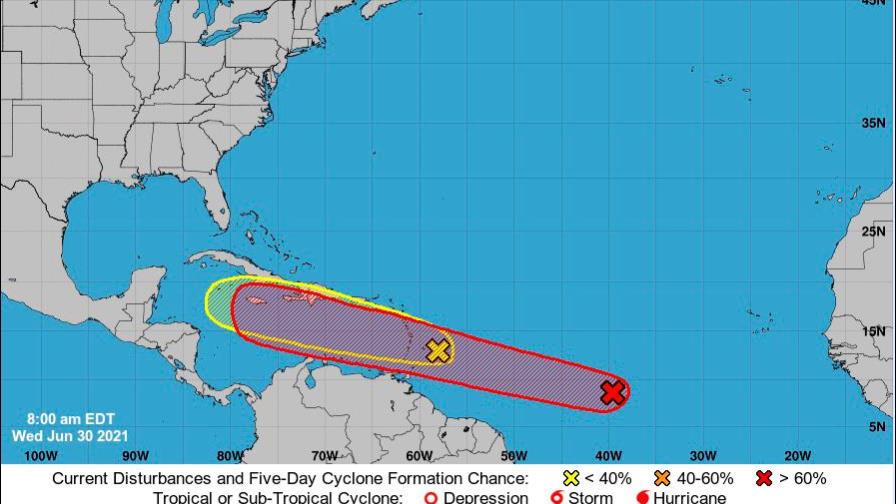 Onda tropical traerá más lluvias mañana jueves; RD vigila zonas de baja presión Onda tropical traerá más lluvias mañana jueves; RD vigila zonas de baja presión