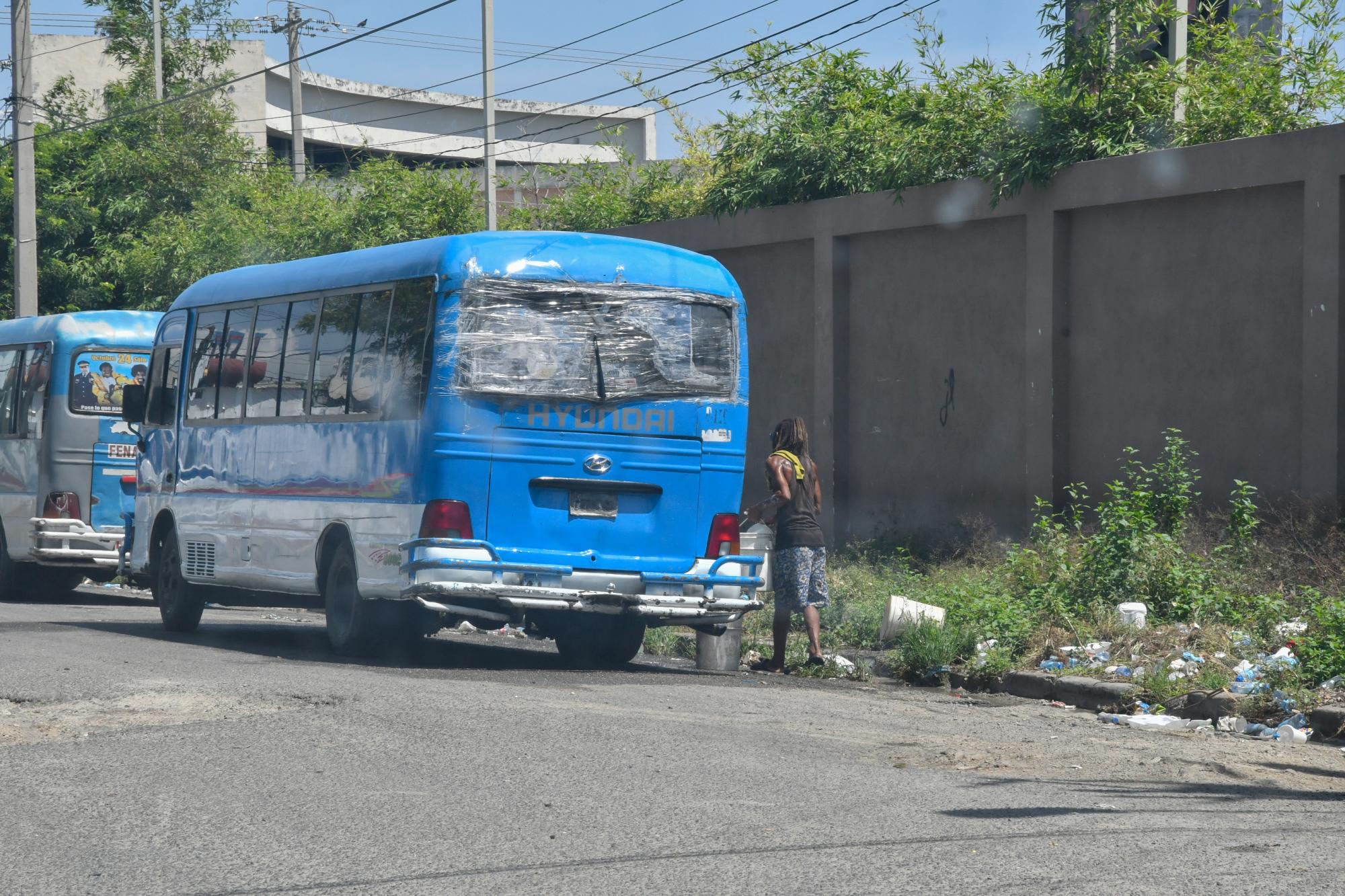 El lugar es usado para lavar las guaguas. 