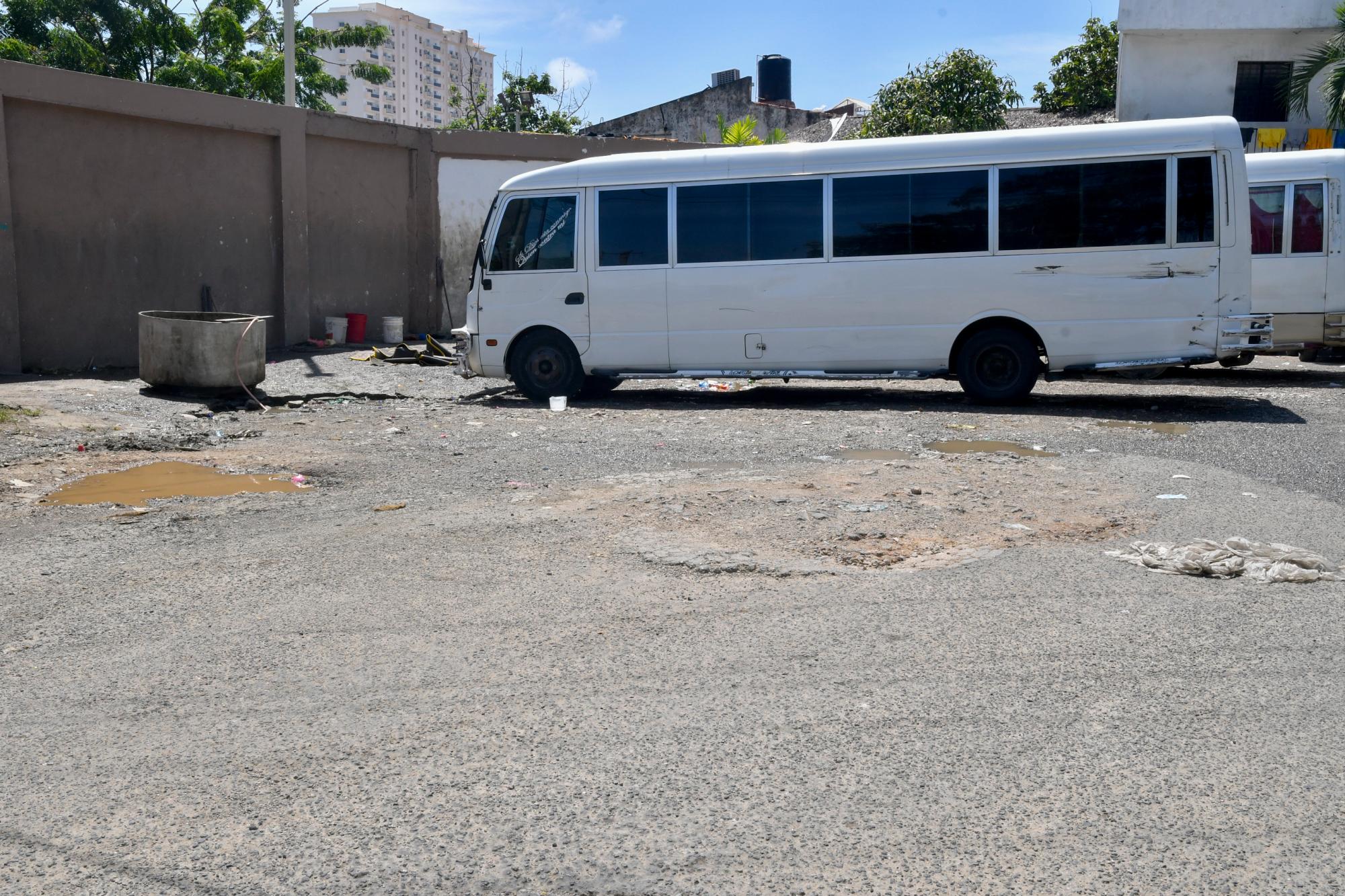 Este tramo se ha deteriorado con el tiempo. 