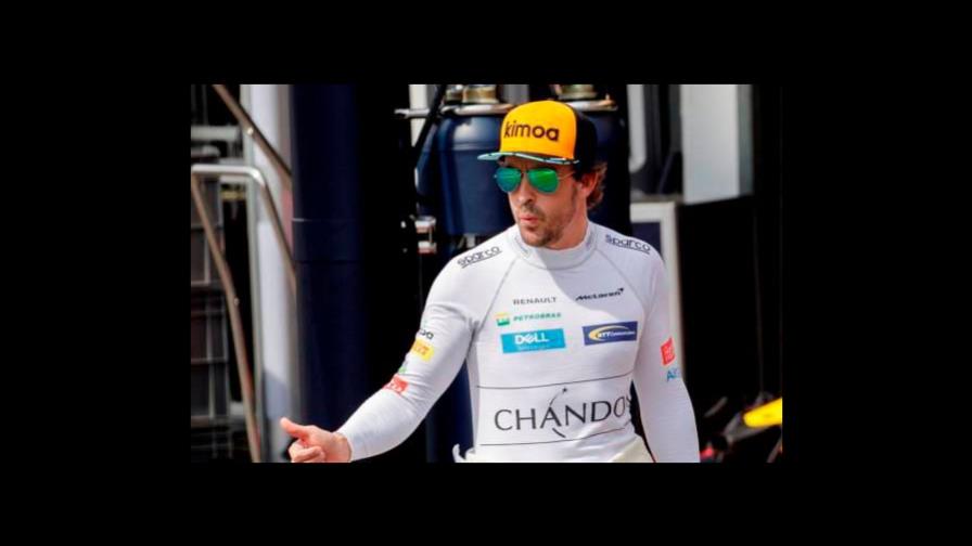 Fernando Alonso sale ileso al chocar su auto en segundo día de entrenamientos Fernando Alonso sale ileso al chocar su auto en segundo día de entrenamientos