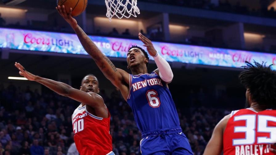 Knicks remontan 16 tantos en contra y ganan a Kings 103-101