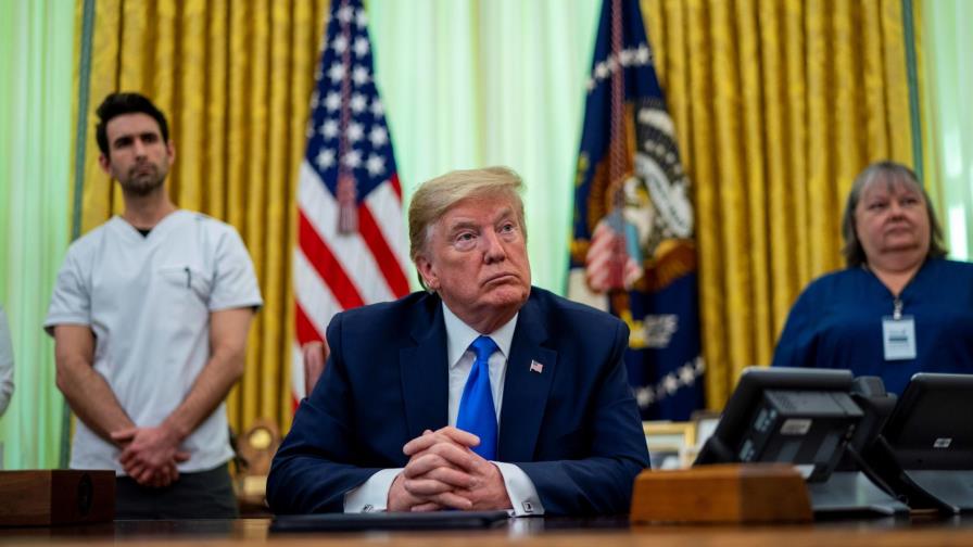 Trump da negativo por coronavirus tras el contagio de un asistente personal