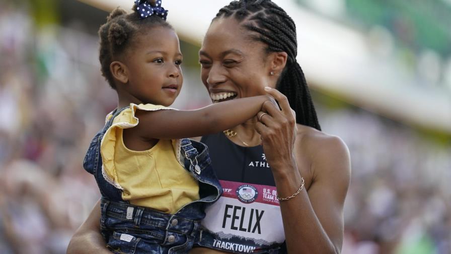 Con 35 años, Allyson Felix irá a sus 5tos Juegos Olímpicos Con 35 años, Allyson Felix irá a sus 5tos Juegos Olímpicos
