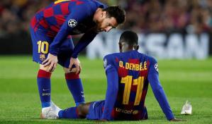 Ousmane Demb&eacute;l&eacute; ser&aacute; operado el 11 de febrero en Finlandia
