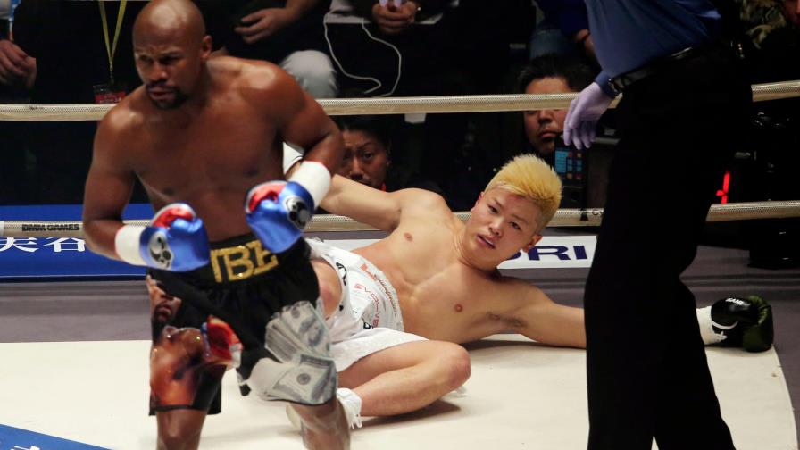 Mayweather se impuso a Nasukawa en Japón y gana US9MM