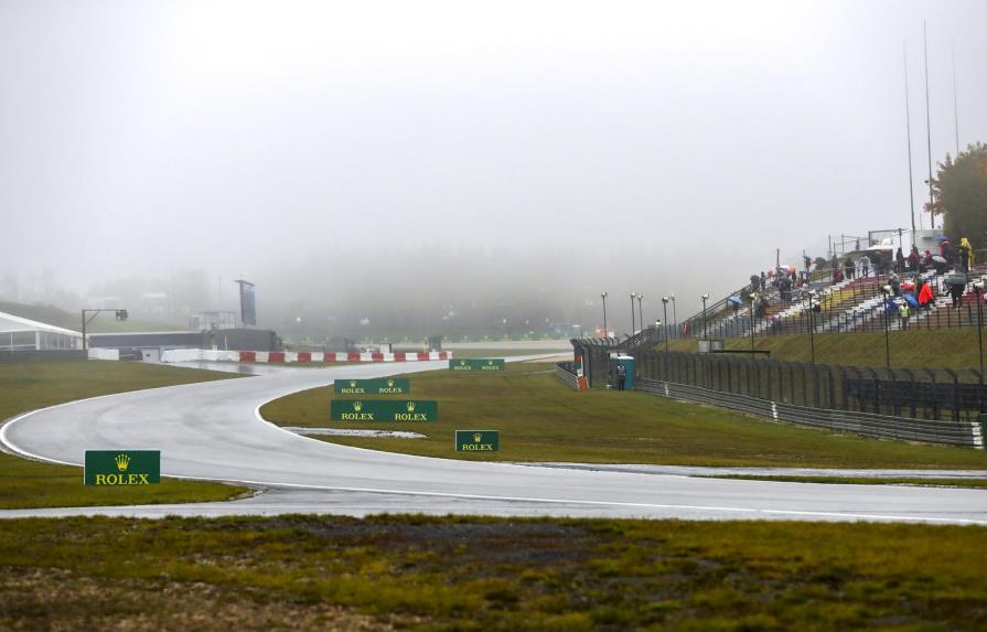 Anulan ensayos de Gran Premio de Fórmula Uno debido al mal tiempo 