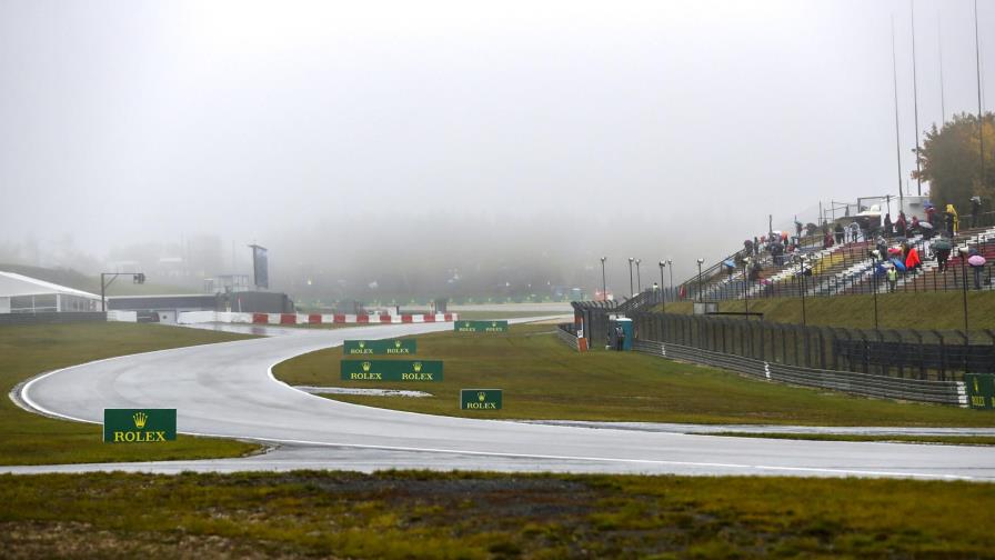 Anulan ensayos de Gran Premio de Fórmula Uno debido al mal tiempo 
