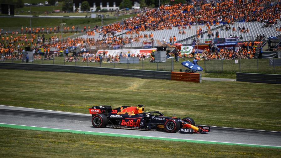 Verstappen es el más rápido en la tercera sesión libre del GP de Austria