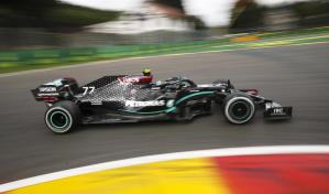 Bottas supera a Hamilton en primeros libres del GP de Bélgica