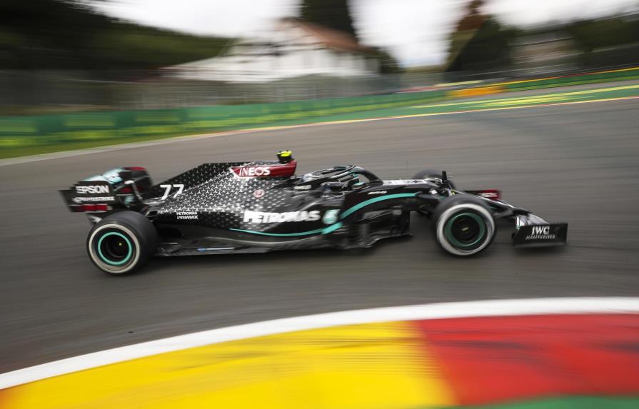 Bottas supera a Hamilton en primeros libres del GP de Bélgica