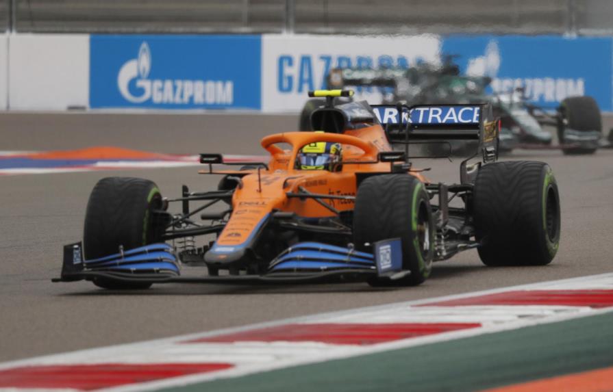 Lando Norris de McLaren  consigue en GP de Rusia su primera pole position en F1