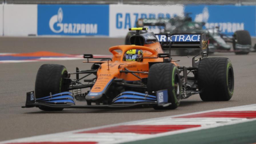 Lando Norris de McLaren  consigue en GP de Rusia su primera pole position en F1