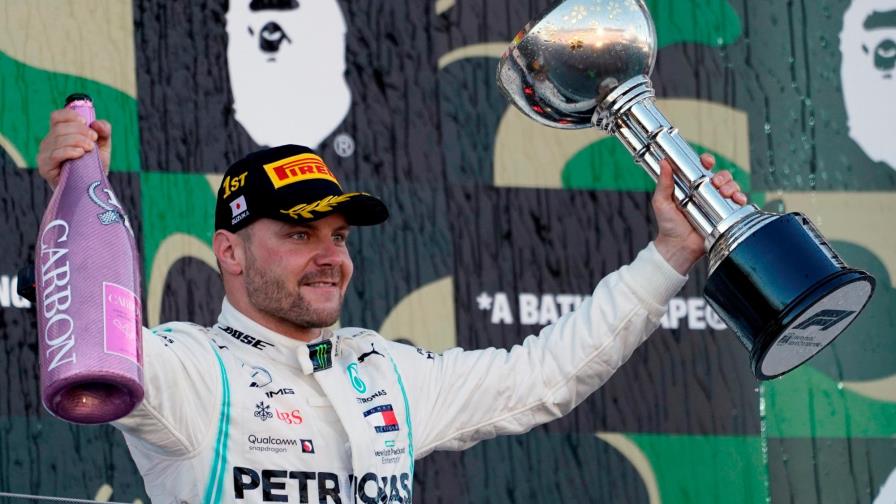Bottas gana el Gran Premio de Japón, Mercedes gana su sexto Mundial de Constructores