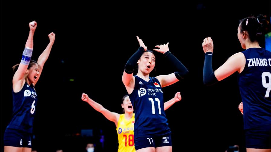 China dominó a las Reinas del Caribe en la Liga de Naciones