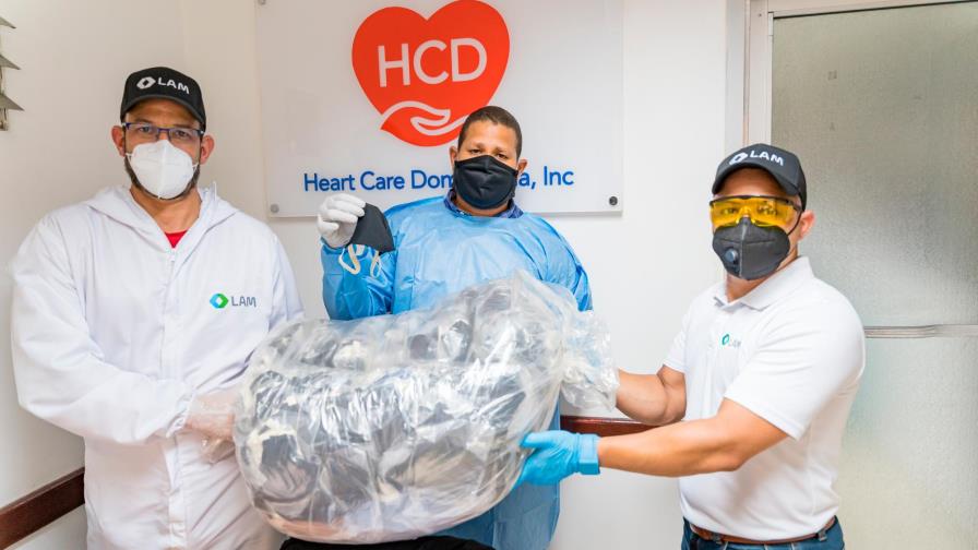“Un millón de mascarillas” dona insumos a residentes de SDN “Un millón de mascarillas” dona insumos a residentes de SDN