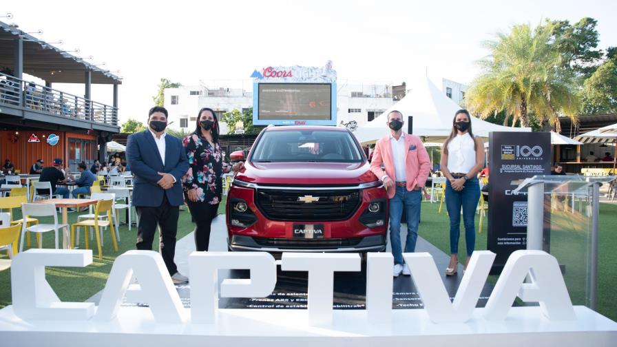 Santo Domingo Motors presenta  Chevrolet Captiva 2022