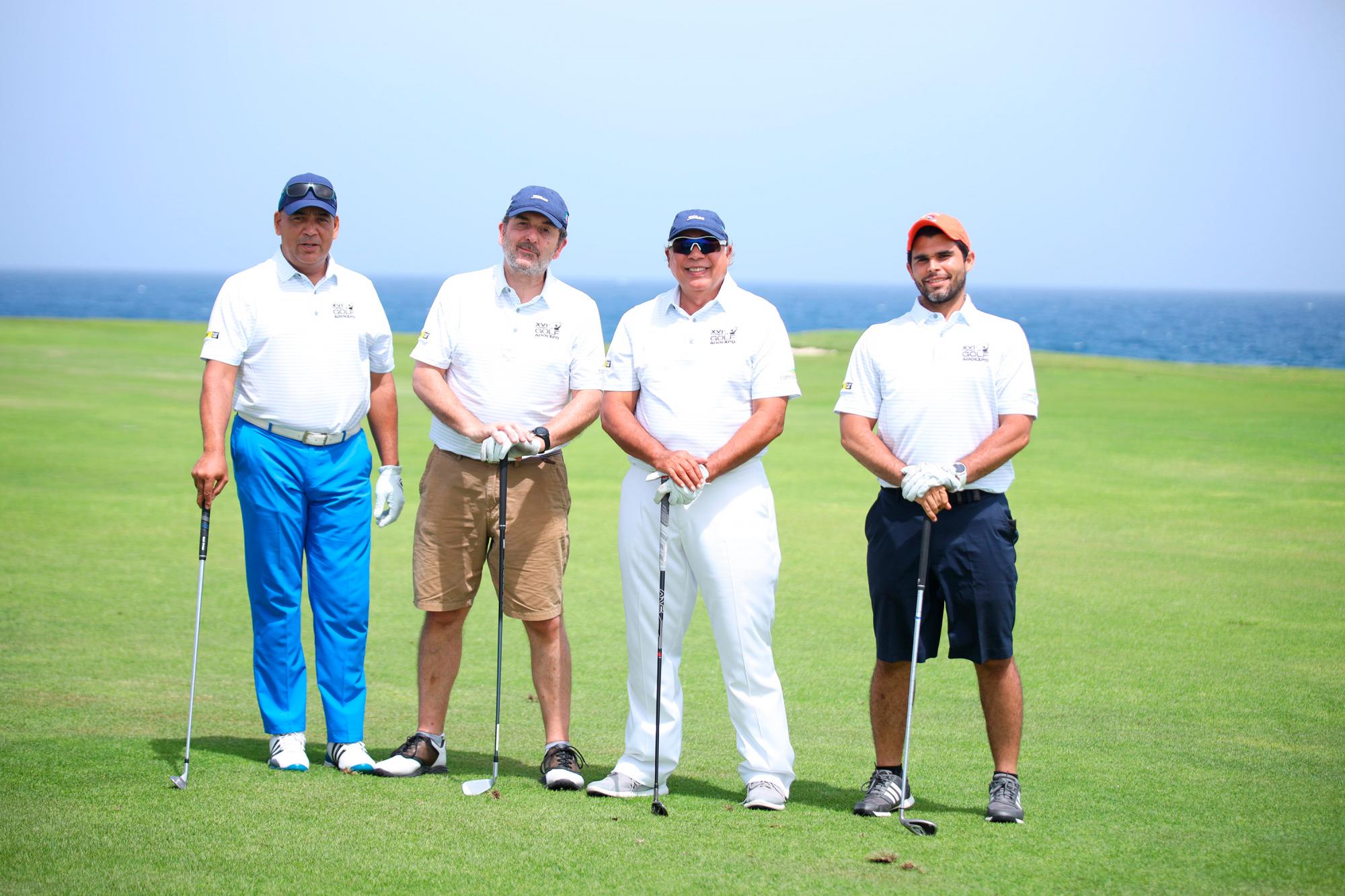 Danilo Taveras, Rodrigo Olea, Fermín Acosta y Mario Koury.