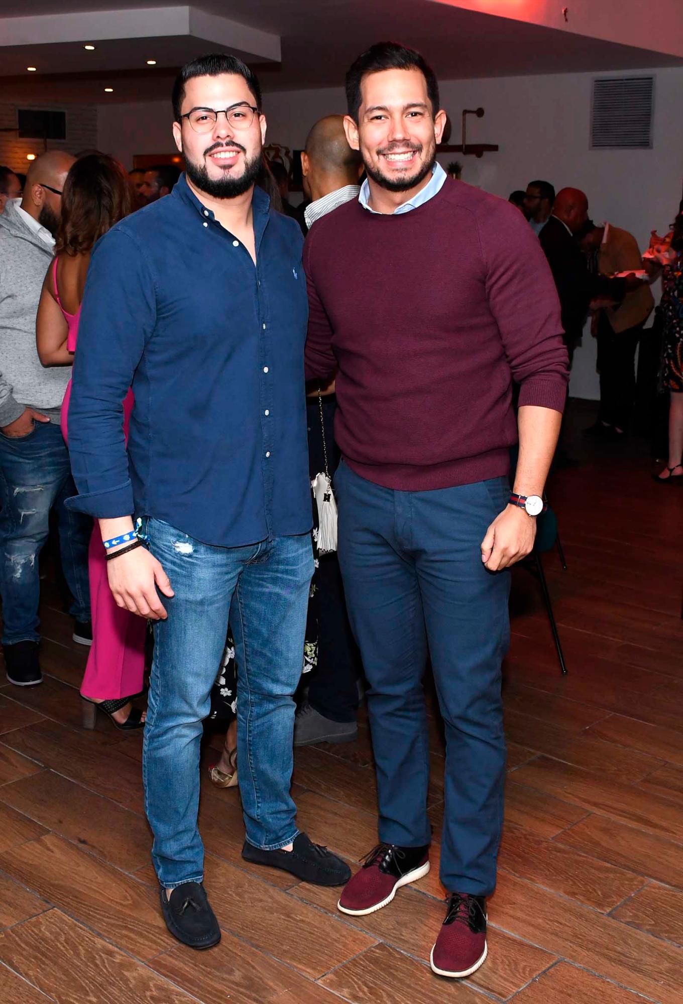 Eduardo Pérez y Carlos Báez.