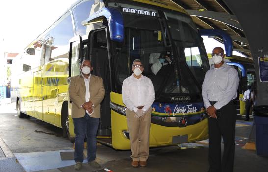 Caribe Tours reanuda servicios de transporte interurbano con estricto protoloco.
