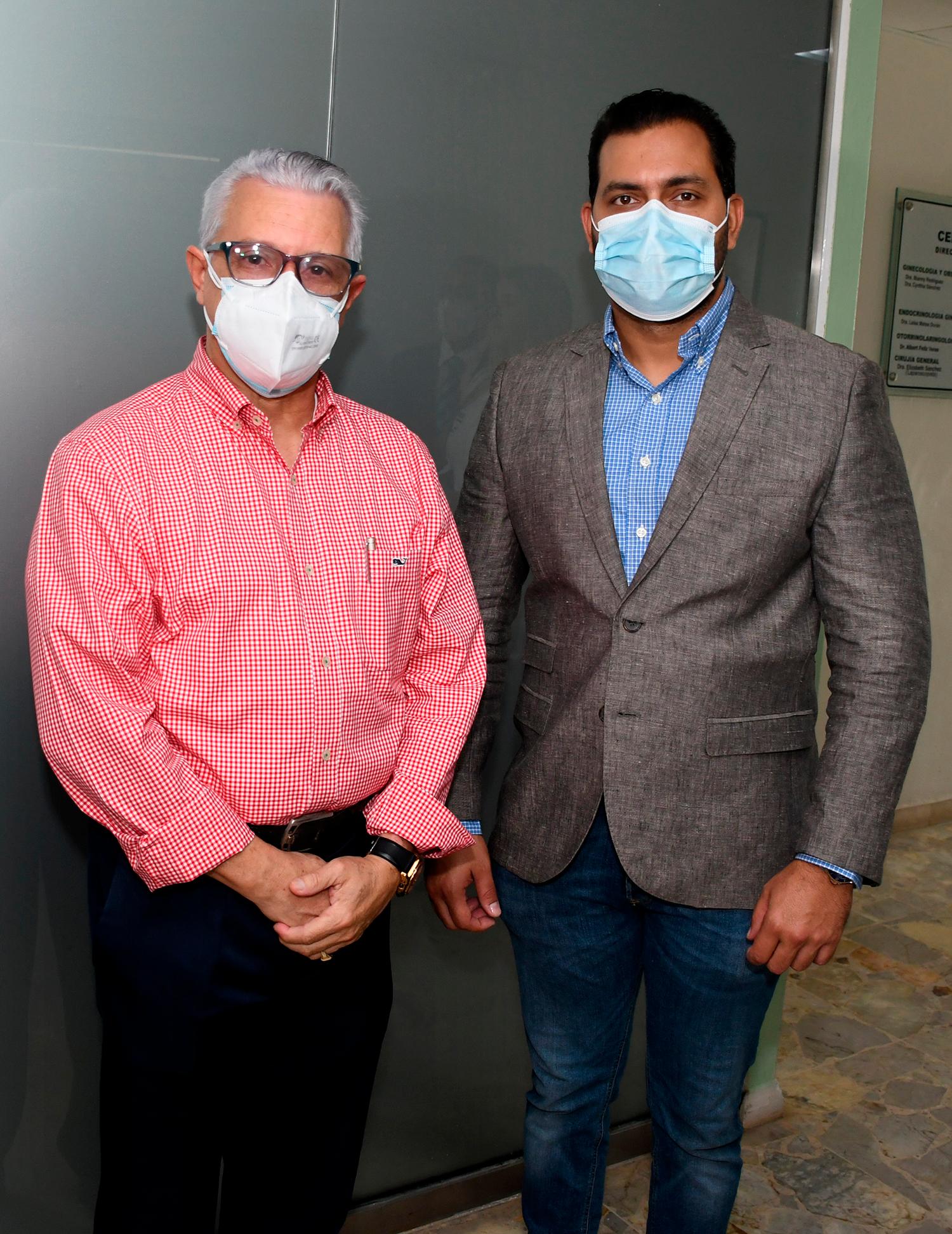 Rafael  Abreu y Alexis Serret.