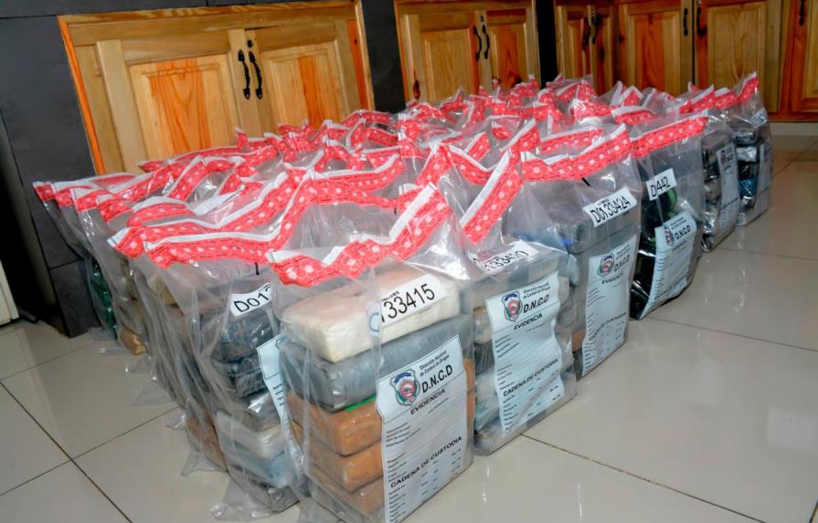 Decomisan 353 paquetes de cocaína en el Puerto Multimodal Caucedo
