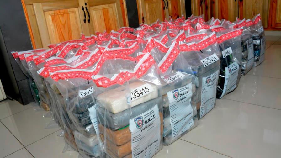 Decomisan 353 paquetes de cocaína en el Puerto Multimodal Caucedo