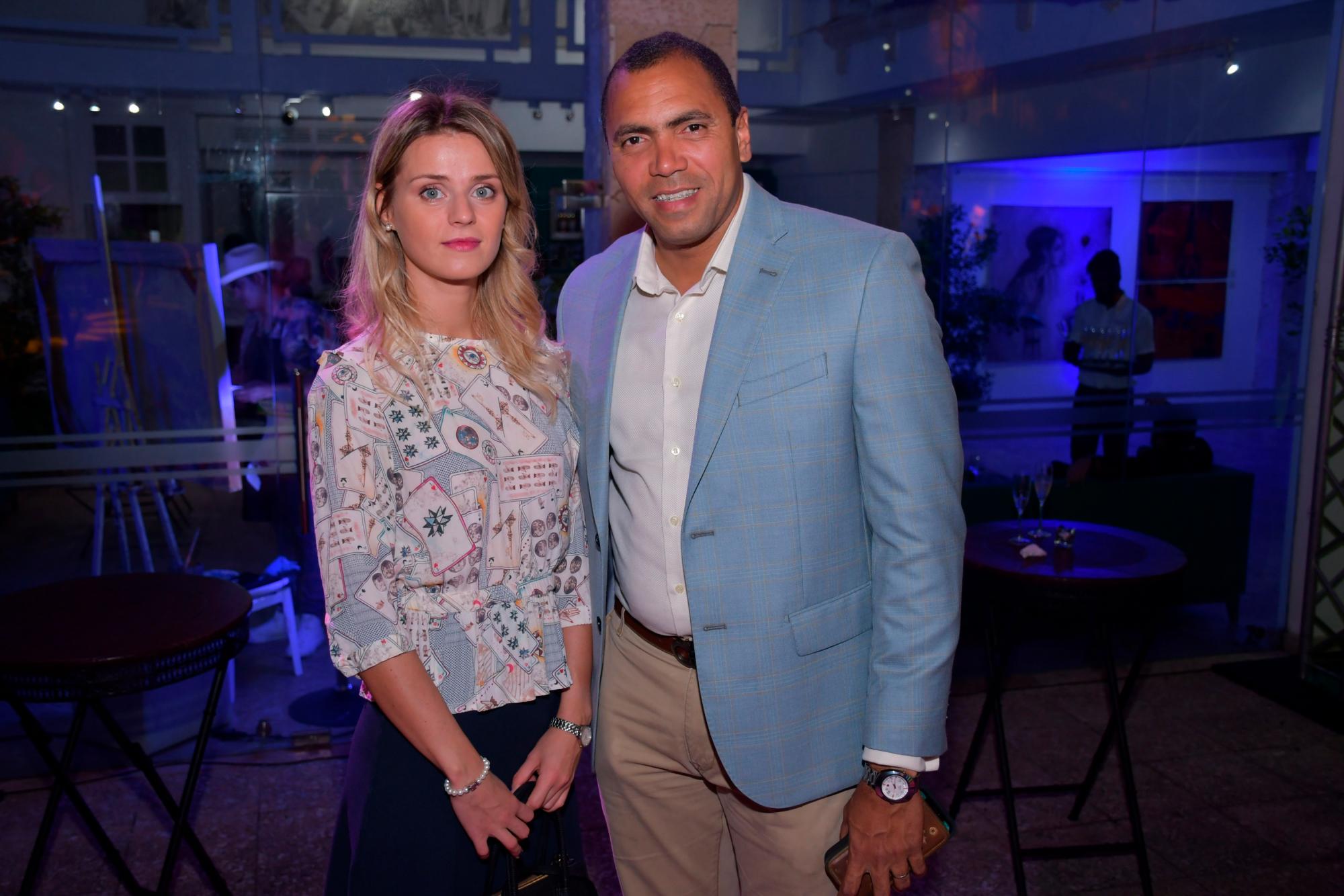 Oleisa Salamandik y Joel Defrank.