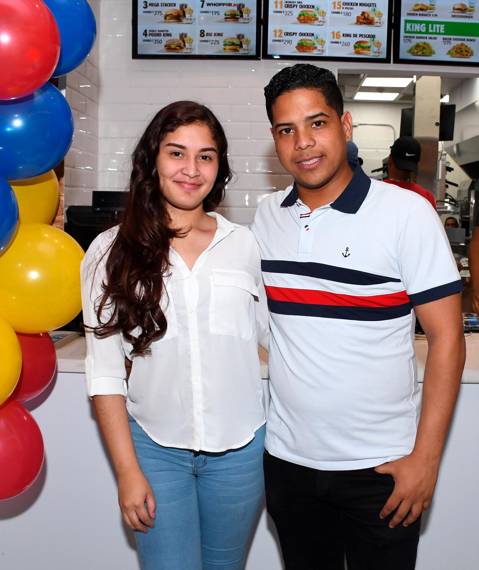 Cristina Escobar y William Blanco.