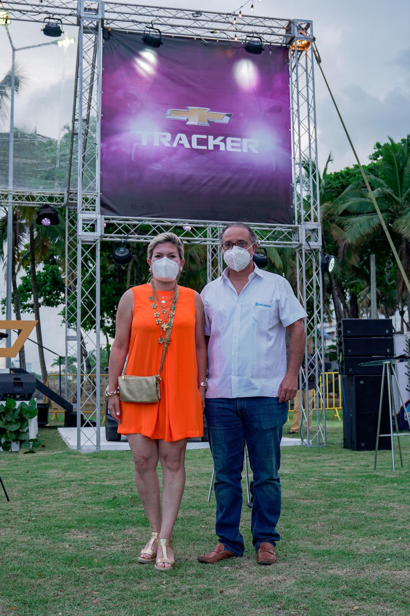 Michelle Selman y Carlos Álvarez.