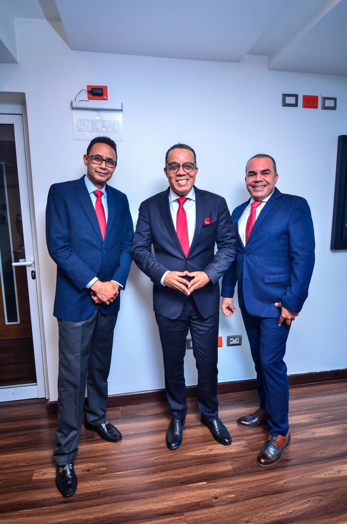 Avelino García, Héctor Herrera Cabral y Miguel Tavarez. 